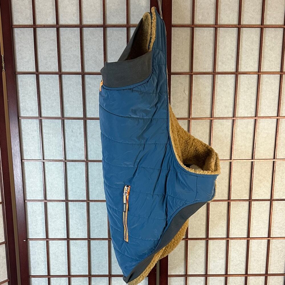 Arcadia Blue Reflective Dog Coat SC22 blue reflective coat extra large